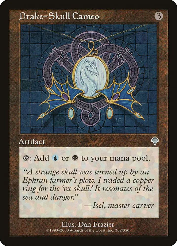 Drake-Skull Cameo [Invasion] - MTG Single