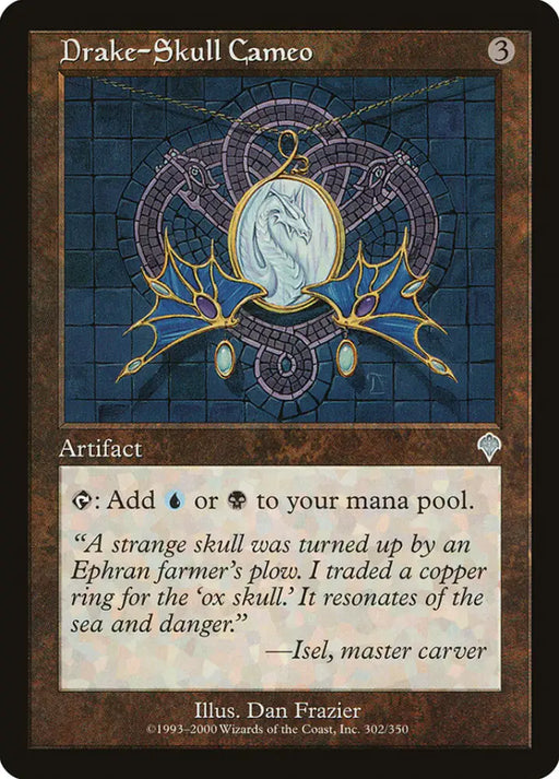 Drake-Skull Cameo [Invasion] - MTG Single