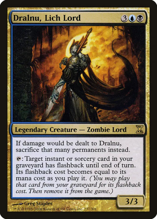 Dralnu Lich Lord [Time Spiral] - MTG Single