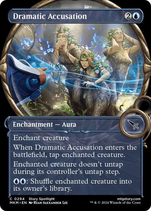 Dramatic Accusation (Showcase) [Murders at Karlov Manor] - MTG Single