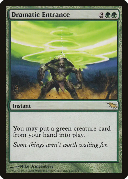 Dramatic Entrance [Shadowmoor] - MTG Single