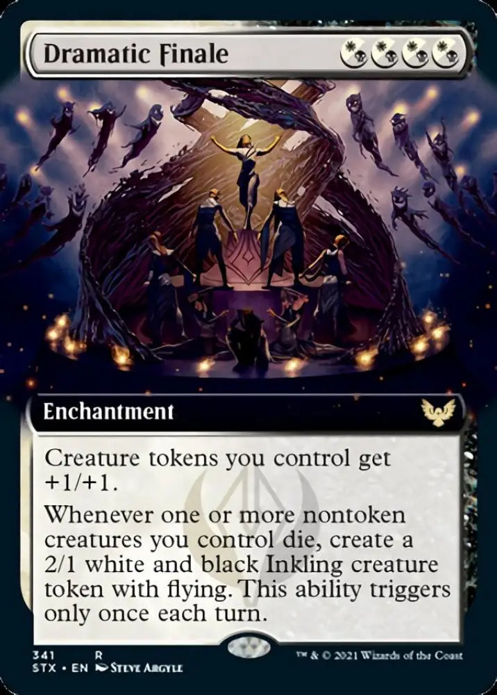 Dramatic Finale (Extended Art) [Strixhaven: School of Mages] - MTG Single