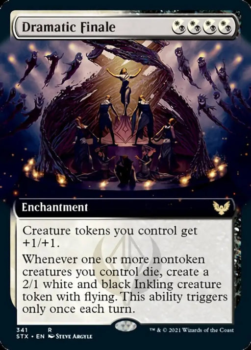 Dramatic Finale (Extended Art) [Strixhaven: School of Mages] - MTG Single