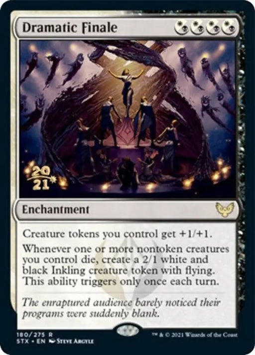 Dramatic Finale [Strixhaven: School of Mages Prerelease Promos] - MTG Single