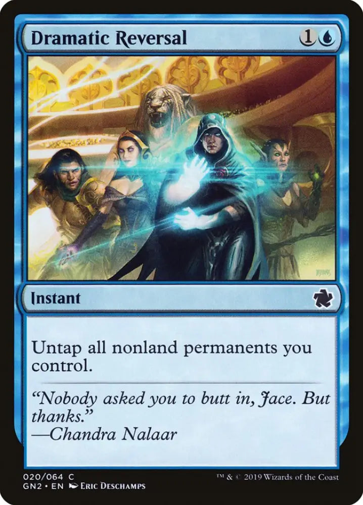 Dramatic Reversal [Game Night 2019] - MTG Single