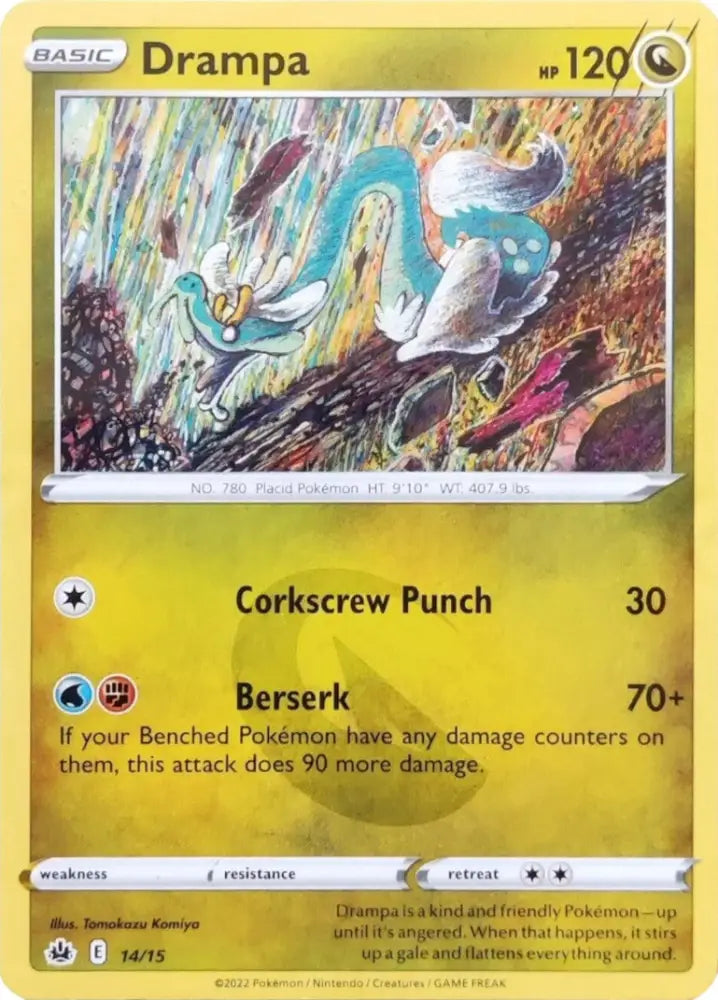 Drampa (14/15) [McDonald’s Promos: Match Battle] - Pokemon Single