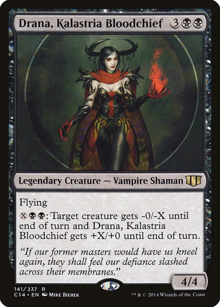 Drana Kalastria Bloodchief [Commander 2014] - MTG Single