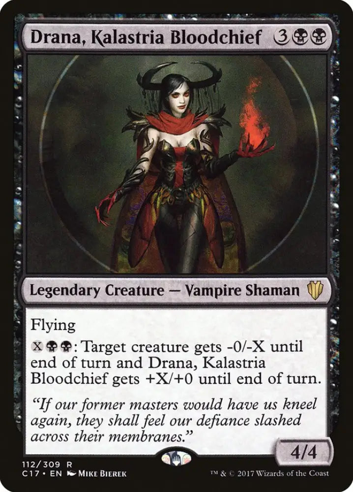 Drana Kalastria Bloodchief [Commander 2017] - MTG Single