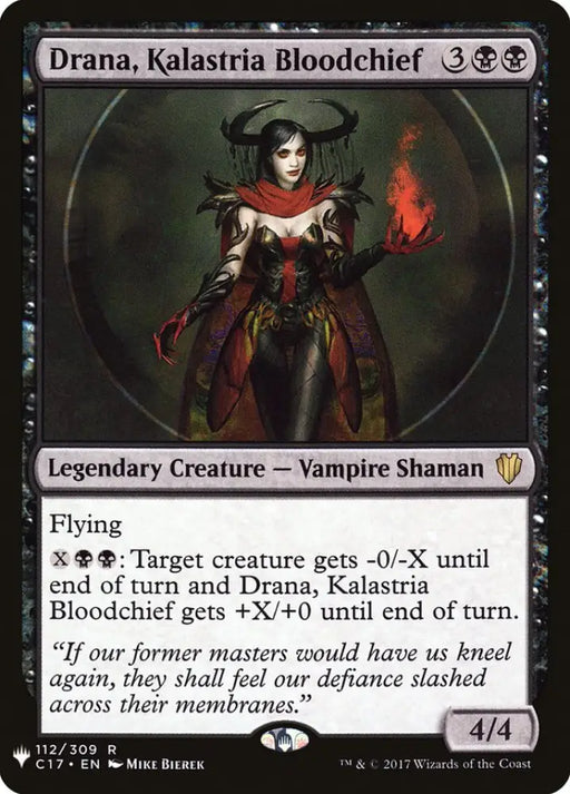 Drana Kalastria Bloodchief [The List] - MTG Single