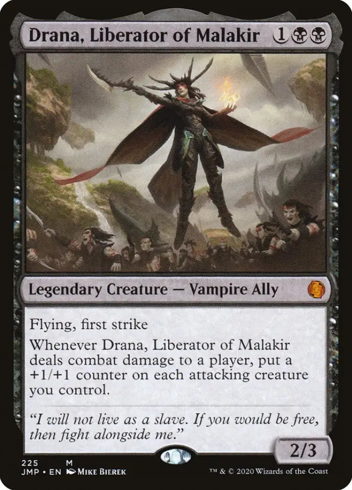 Drana Liberator of Malakir [Jumpstart] - MTG Single