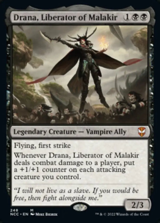 Drana Liberator of Malakir [Streets of New Capenna Commander] - MTG Single