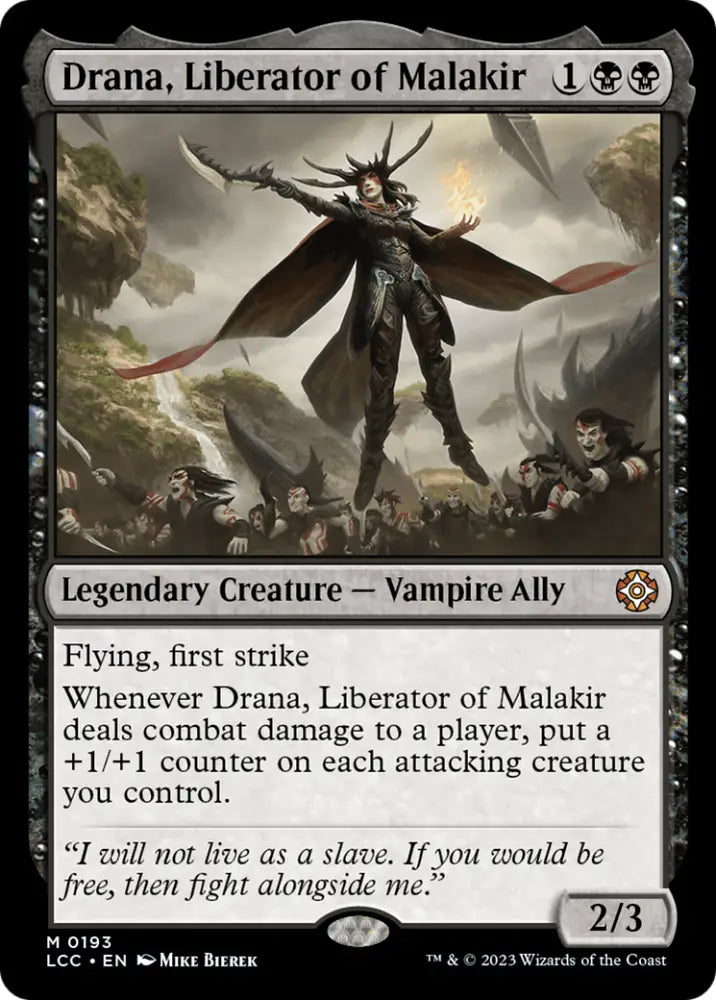 Drana Liberator of Malakir [The Lost Caverns of Ixalan Commander] - MTG Single