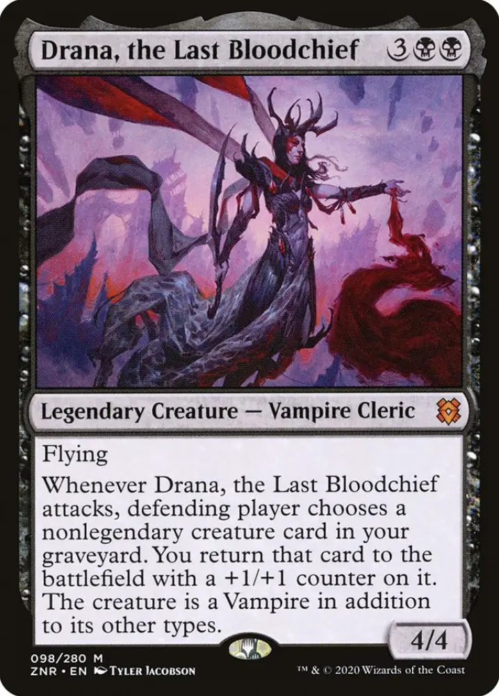 Drana the Last Bloodchief [Zendikar Rising] - MTG Single