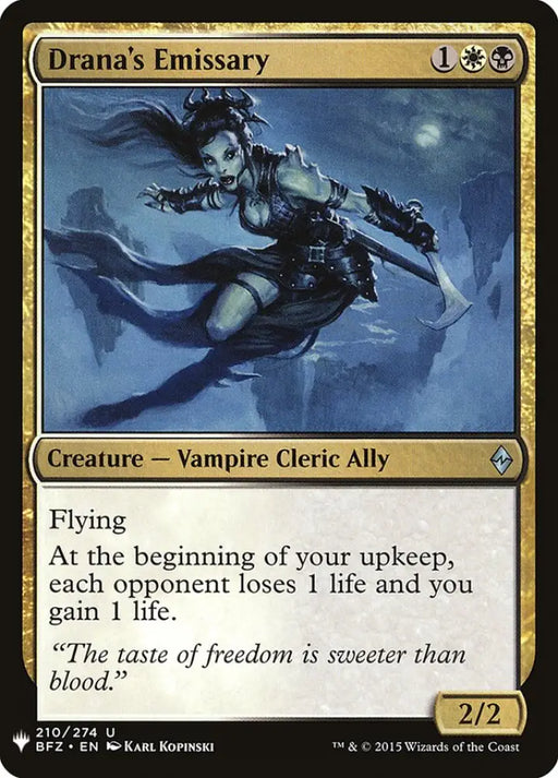 Drana’s Emissary [Mystery Booster] - MTG Single