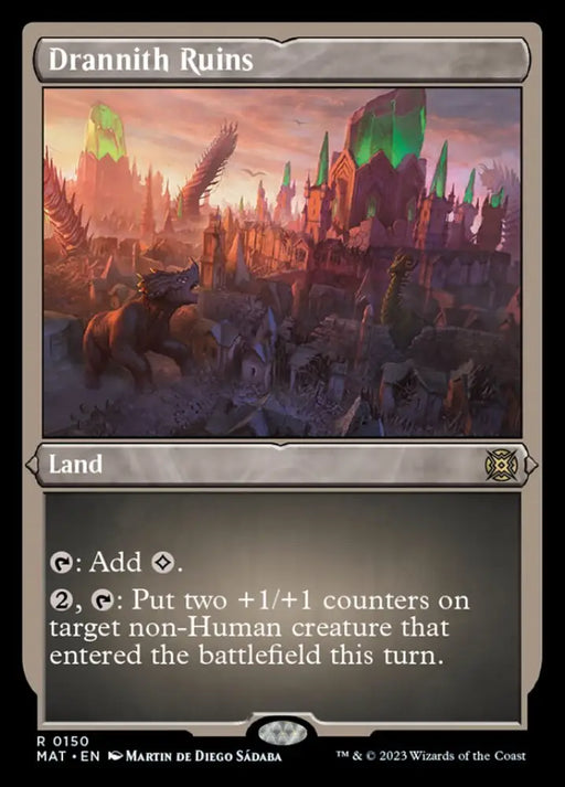 Drannith Ruins (Foil Etched) [March of the Machine: The Aftermath] - MTG Single