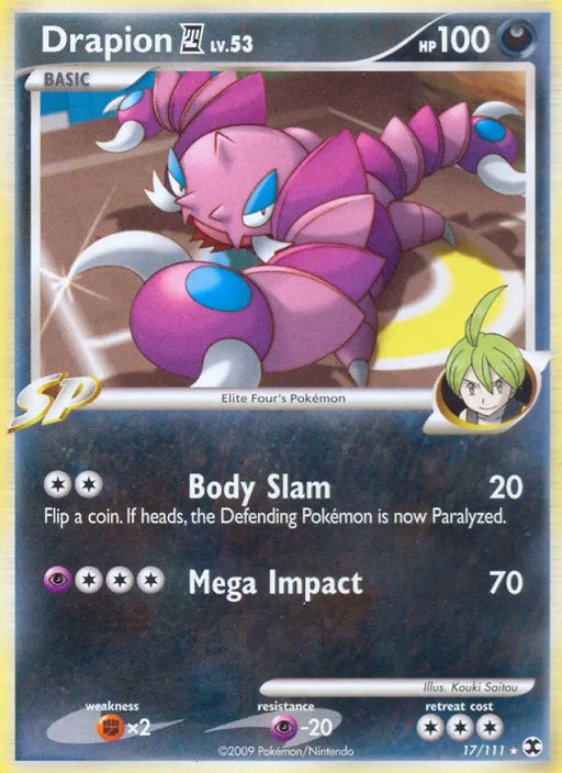 Drapion (17/111) [Platinum: Rising Rivals] - Pokemon Single