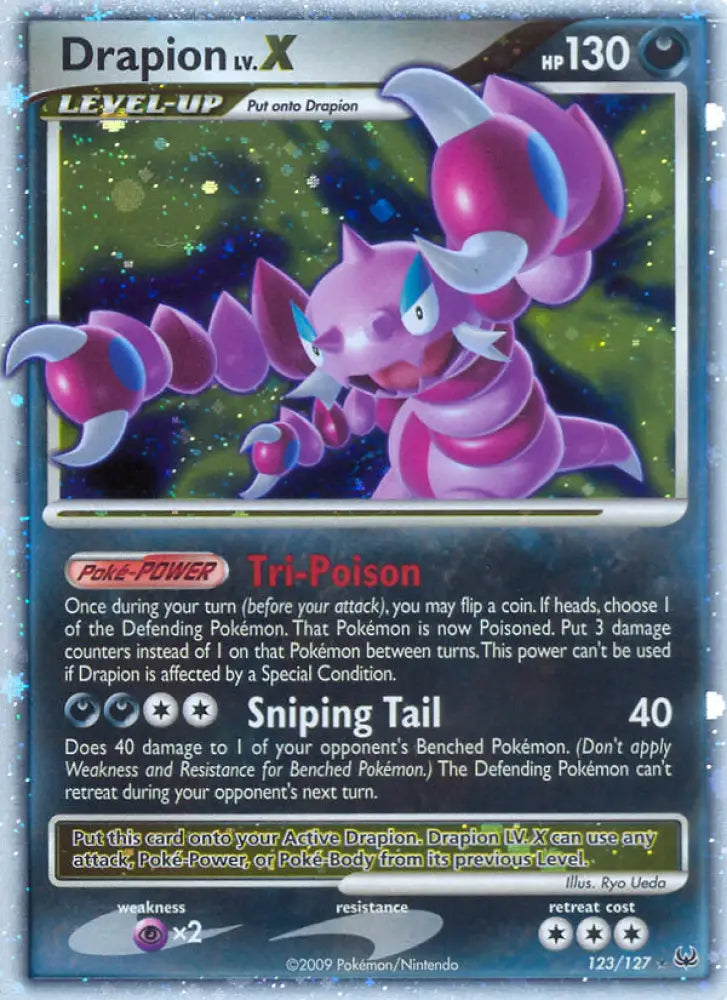 Drapion LV.X (123/127) [Platinum: Base Set] - Pokemon Single