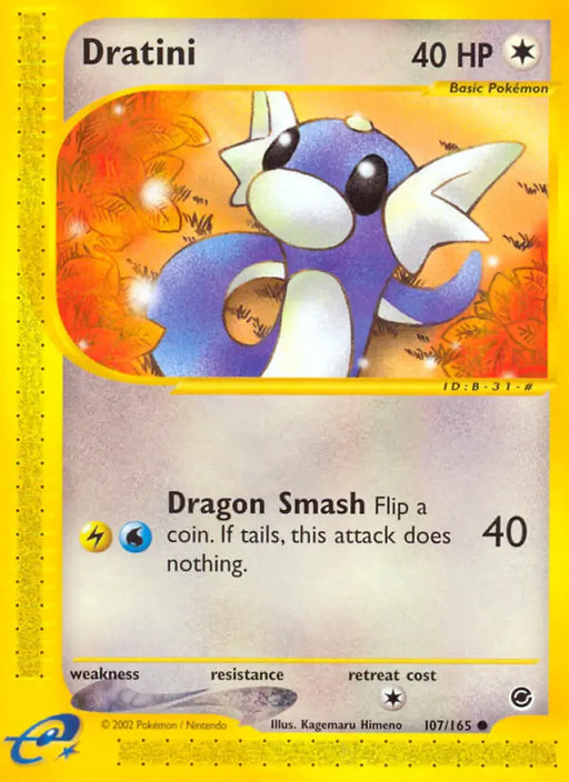Dratini (107/165) [Expedition: Base Set] - Pokemon Single