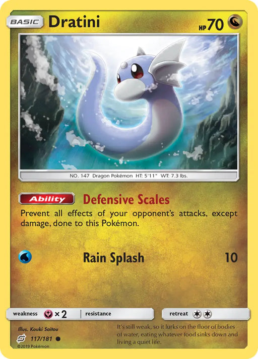 Dratini (117/181) [Sun & Moon: Team Up] - Pokemon Single