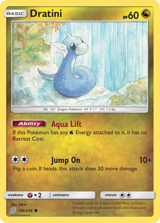 Dratini (148/236) [Sun & Moon: Unified Minds] - Pokemon Single