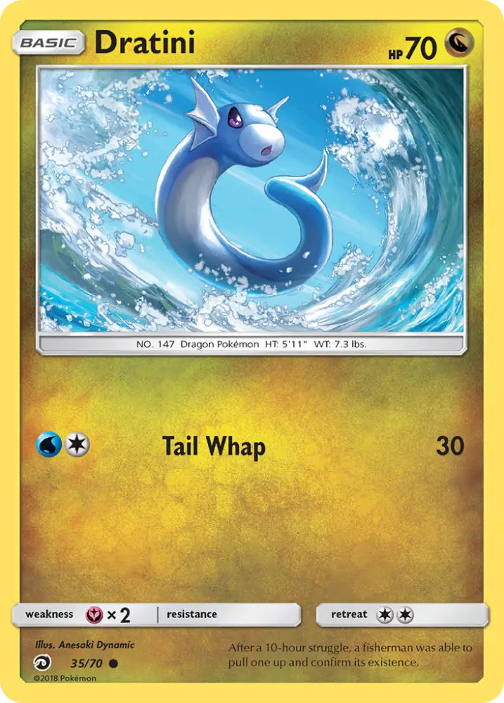 Dratini (35/70) [Sun & Moon: Dragon Majesty] - Pokemon Single
