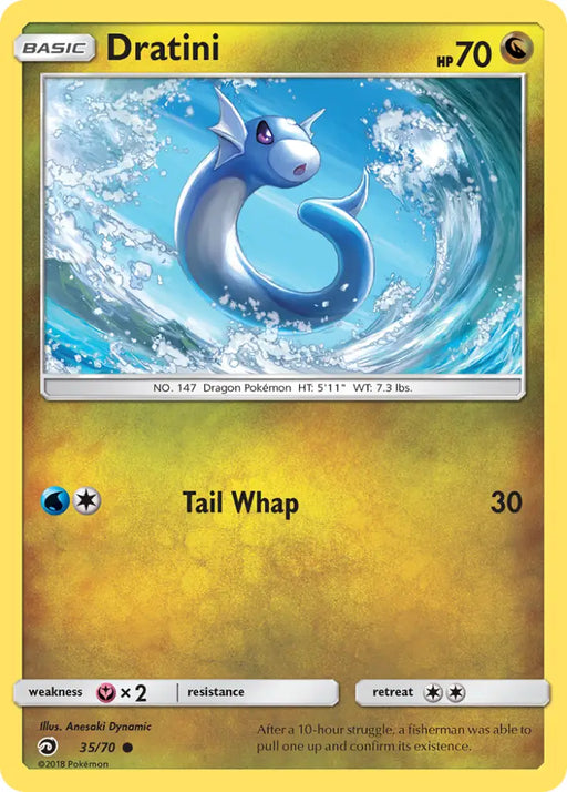 Dratini (35/70) [Sun & Moon: Dragon Majesty] - Pokemon Single