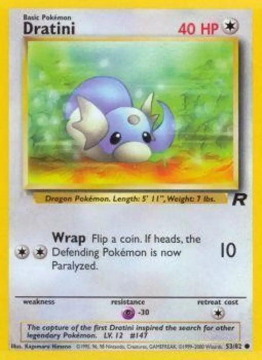 Dratini (53/82) [Team Rocket Unlimited] - Pokemon Single