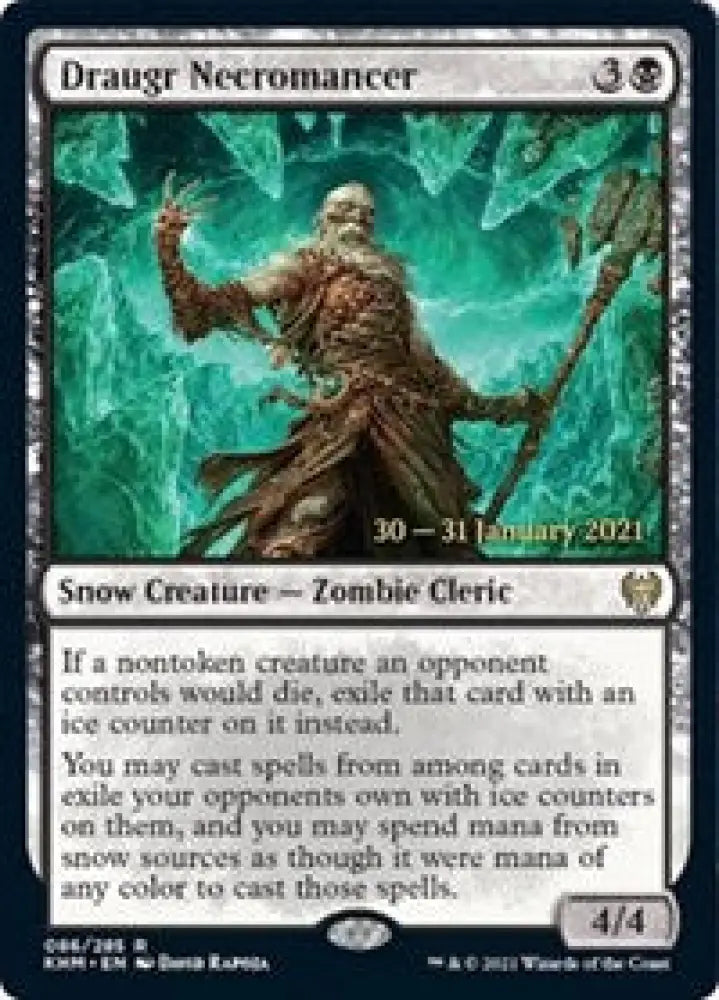 Draugr Necromancer (86) [Prerelease Cards]