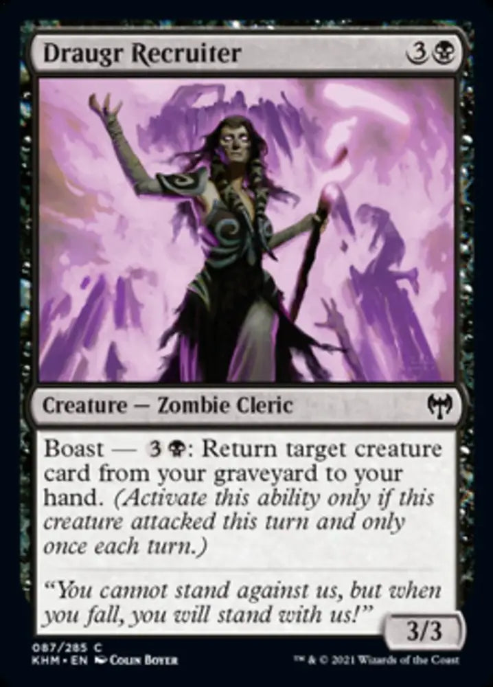 Draugr Recruiter [Kaldheim] - MTG Single
