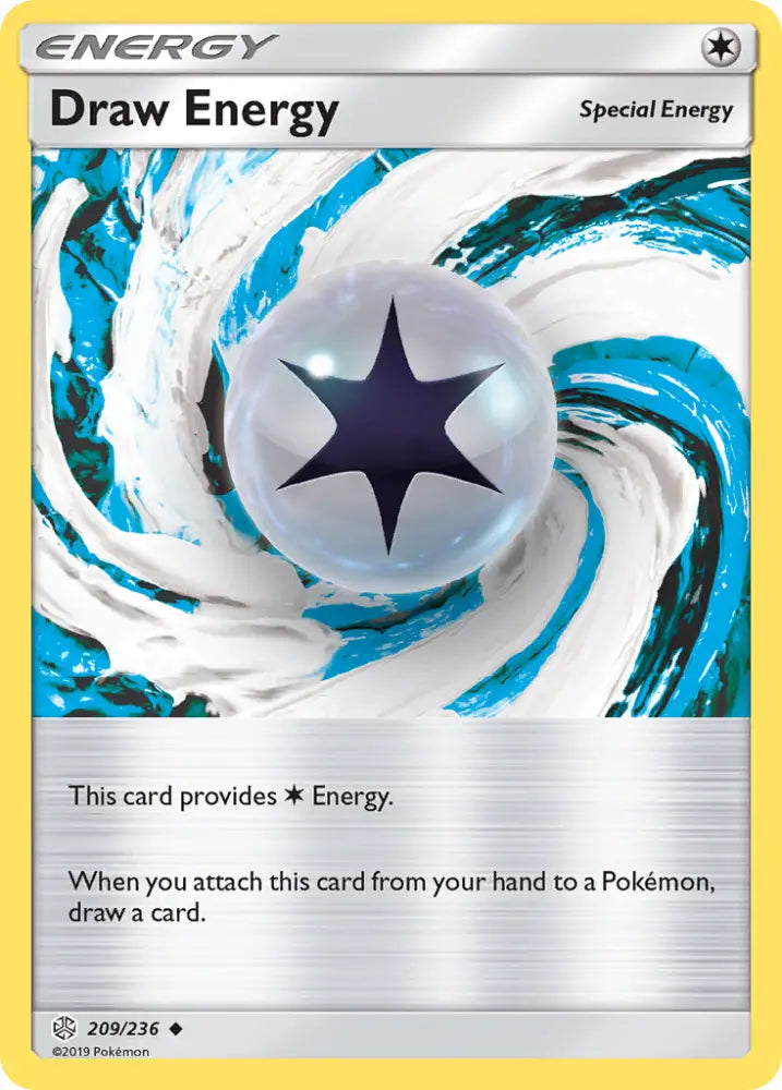 Draw Energy (209/236) [Sun & Moon: Cosmic Eclipse] - Pokemon Single