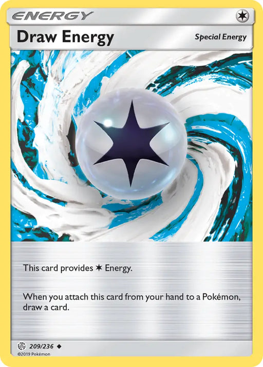 Draw Energy (209/236) [Sun & Moon: Cosmic Eclipse] - Pokemon Single