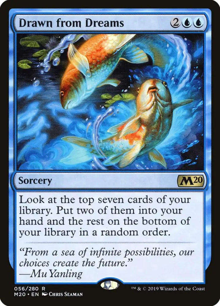 Drawn from Dreams [Core Set 2020] - MTG Single