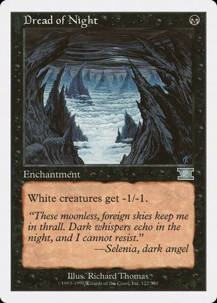 Dread of Night [Classic Sixth Edition] - MTG Single