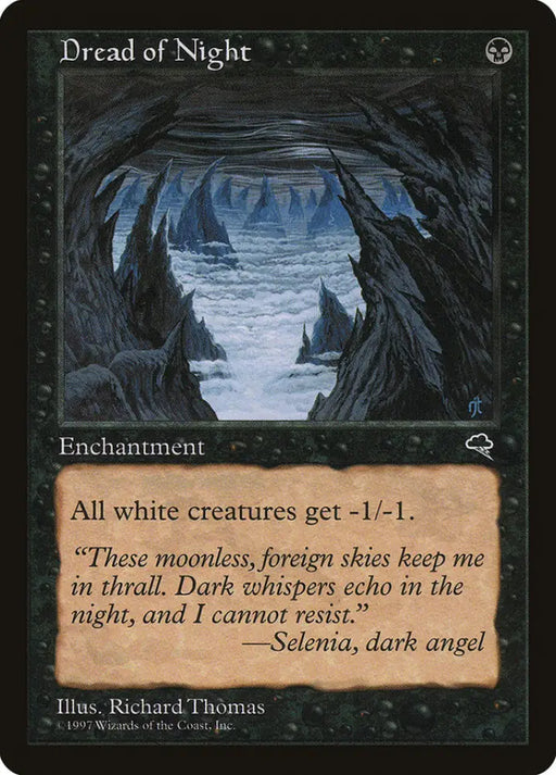 Dread of Night [Tempest] - MTG Single