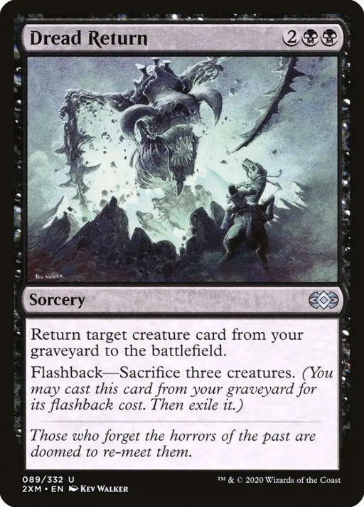 Dread Return [Double Masters] - MTG Single