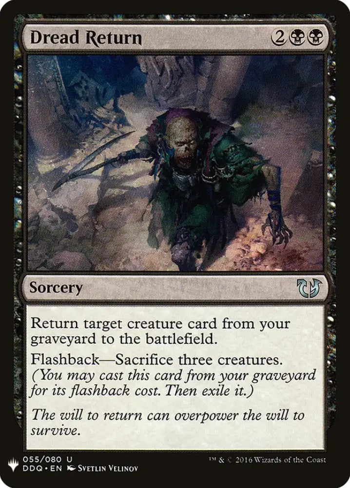 Dread Return [Mystery Booster] - MTG Single