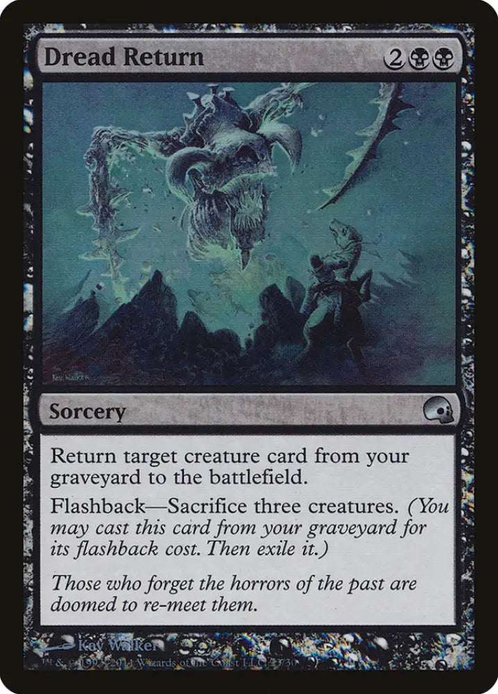 Dread Return [Premium Deck Series: Graveborn] - MTG Single