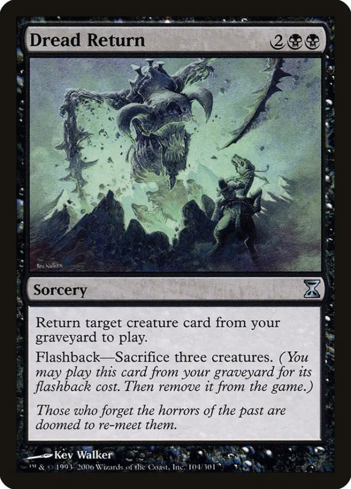 Dread Return [Time Spiral] - MTG Single