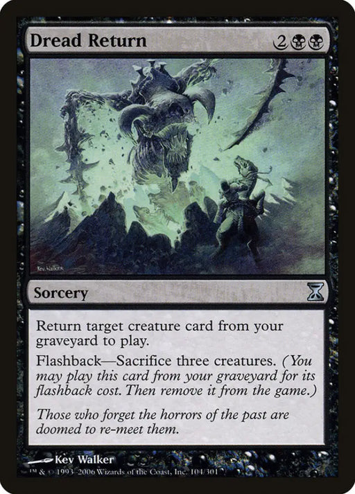 Dread Return [Time Spiral] - MTG Single