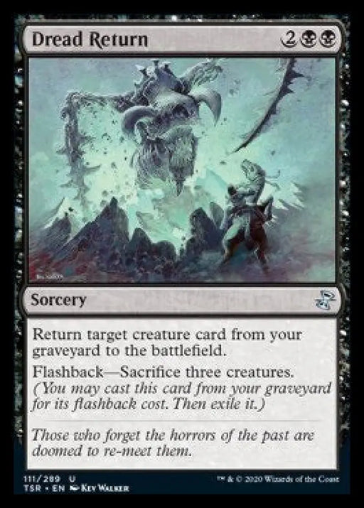Dread Return [Time Spiral Remastered] - MTG Single