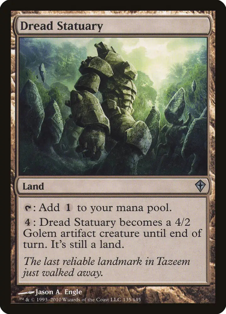Dread Statuary [Worldwake] - MTG Single