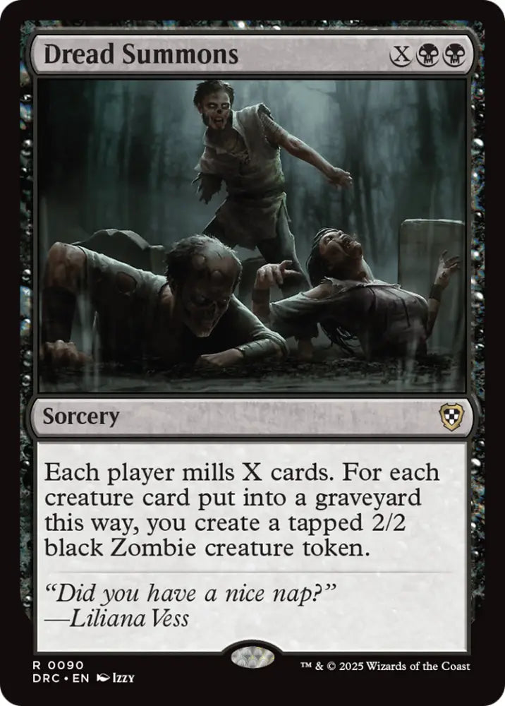 Dread Summons [Aetherdrift Commander] - MTG Single