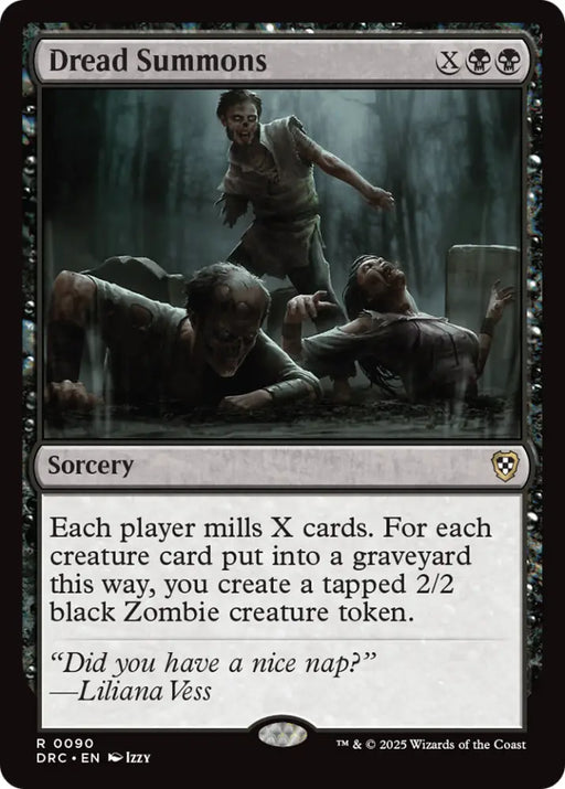 Dread Summons [Aetherdrift Commander] - MTG Single