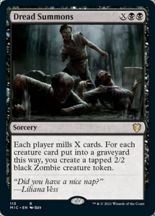 Dread Summons [Innistrad: Midnight Hunt Commander] - MTG Single