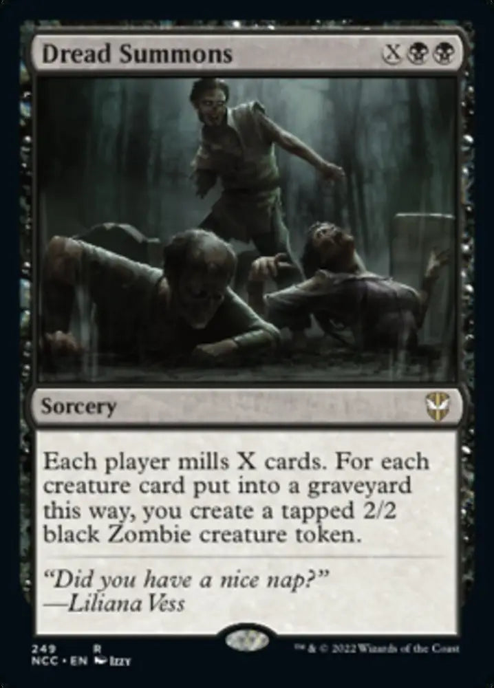 Dread Summons [Streets of New Capenna Commander] - MTG Single