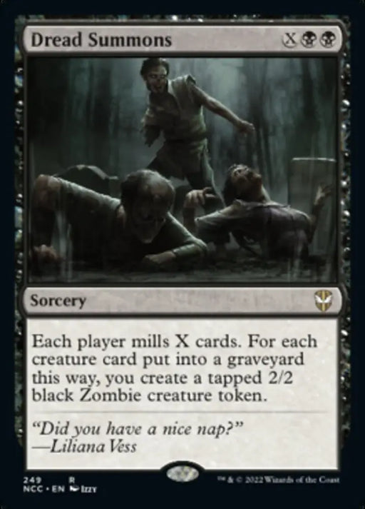 Dread Summons [Streets of New Capenna Commander] - MTG Single