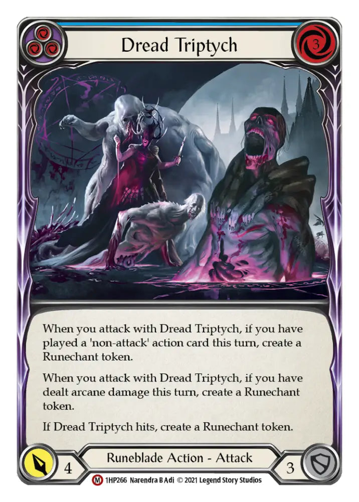 Dread Triptych [1HP266] (History Pack 1) - Flesh And Blood Single