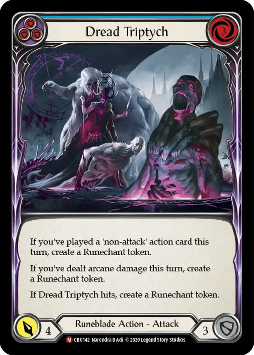 Dread Triptych [Crucible of War 1st Edition] 1st Edition Normal - Flesh And Blood Single