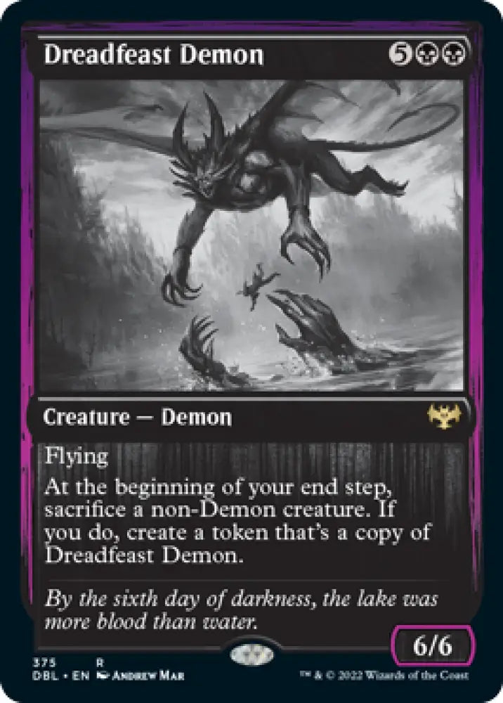 Dreadfeast Demon [Innistrad: Double Feature] - MTG Single