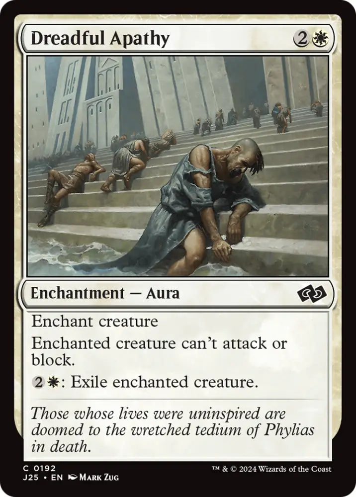 Dreadful Apathy [Foundations Jumpstart] - MTG Single